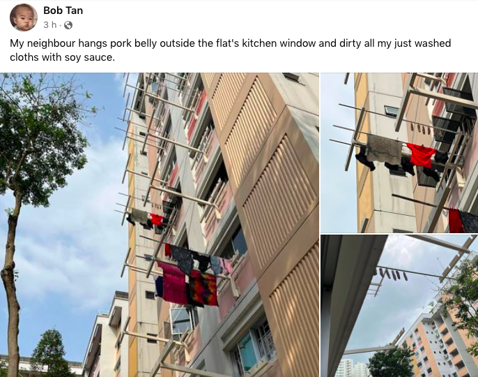 I Wont Do It Again: Bukit Batok Resident Who Hung Pork Belly Outside Window Wanted To Make CNY Dish