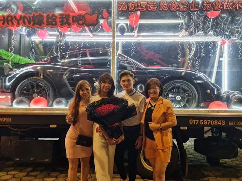 Spoil Market? Malaysian Man Proposes to Girlfriend With Porsche, Pays $36K Down Payment for Car