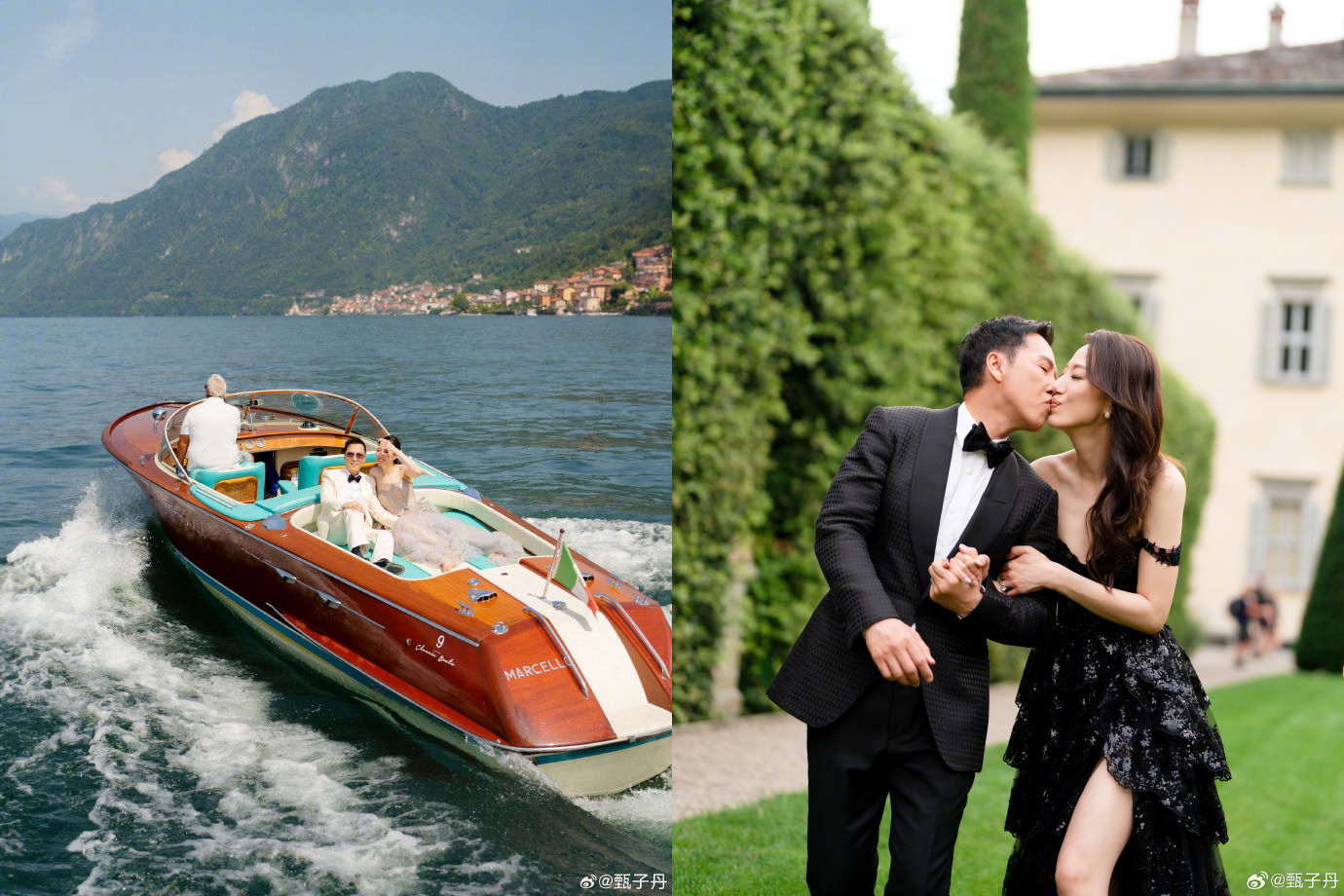 Italian Opulence: Donnie Yen And Wife Renew Wedding Vows On 20th Anniversary