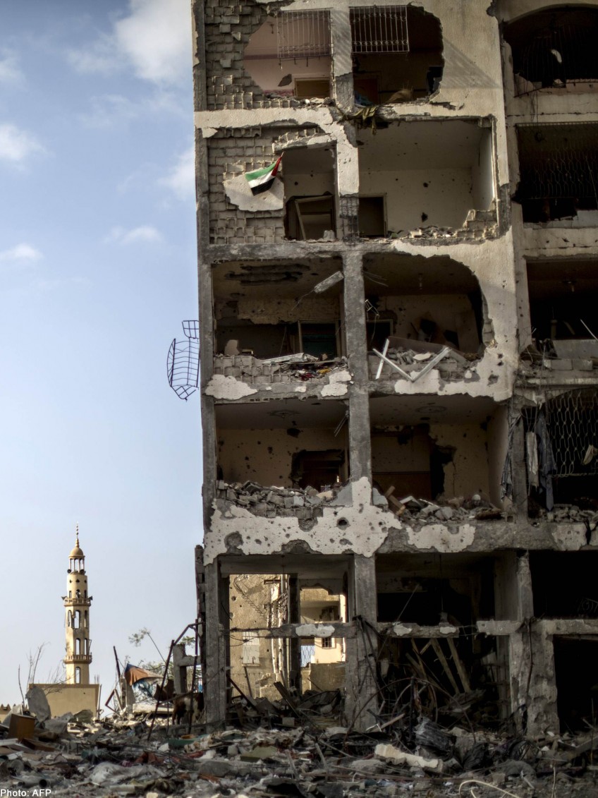 Hope among the ruins: Gaza looks to post-war aid to rebuild