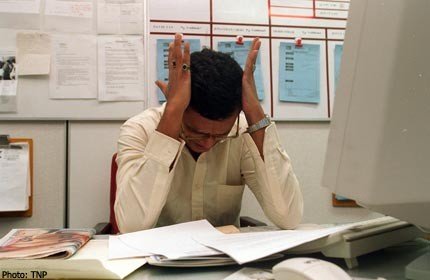 Most Singaporean employees are mentally exhausted: Survey
