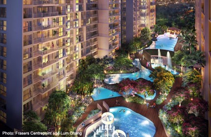 Twin Fountains EC launch at Woodlands