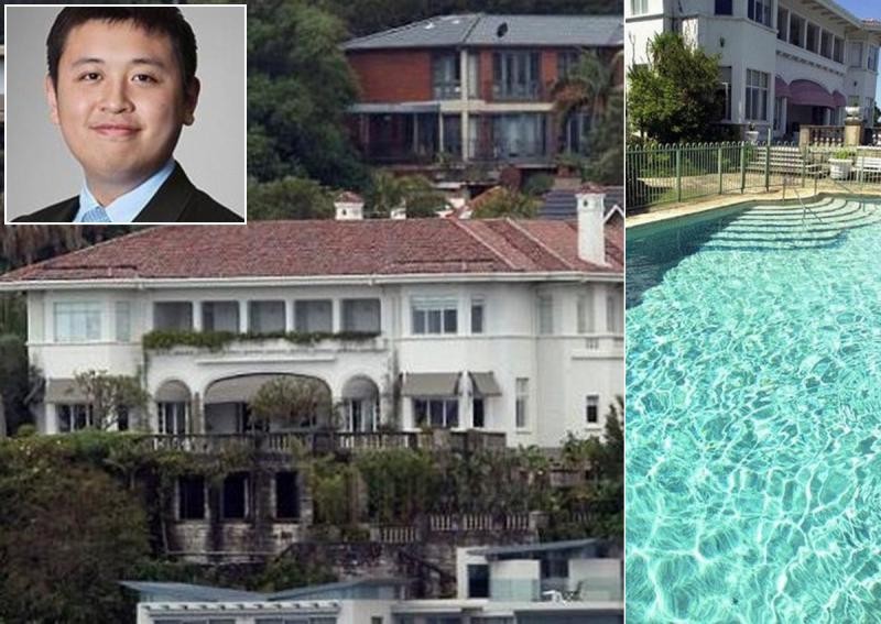 27-year-old Chinese heir buys $52m Sydney mansion Angelina Jolie used to live in
