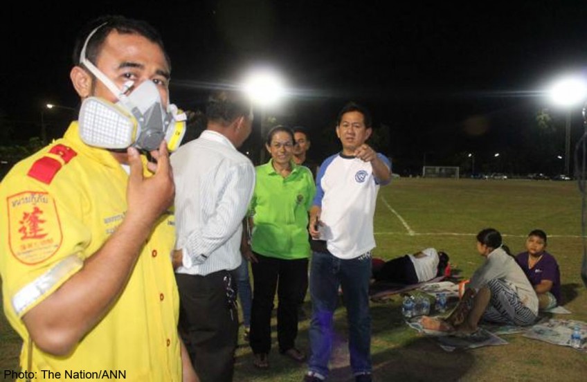 Thousands evacuated over 'toxic gas' in Thailand