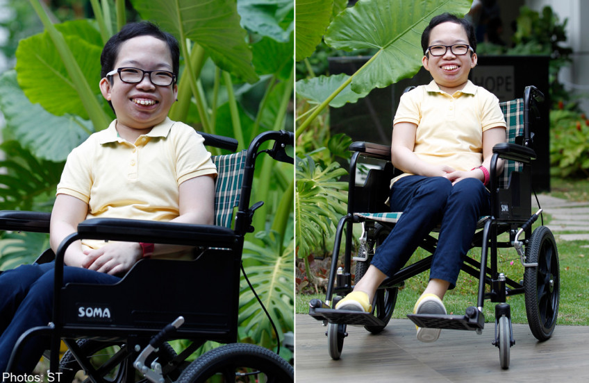 S'pore's pint-sized fighter battles a genetic condition and bone cancer