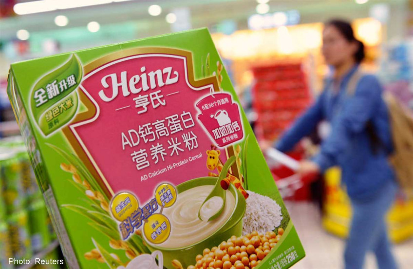 Lead found in Heinz infant food in China