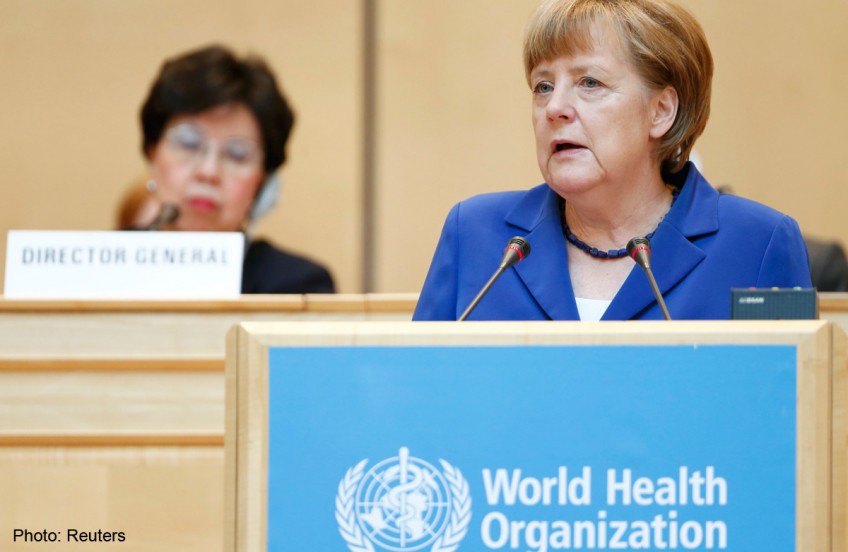 World must step up fight against antibiotic resistance: Merkel