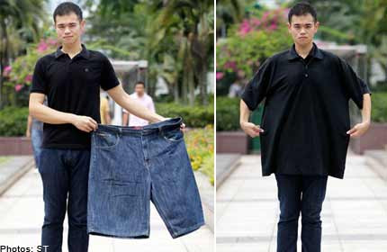 Find out how he lost 70kg in nine months
