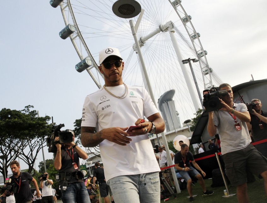 Formula One: Can Lewis Hamilton's vegan diet power him to victory in the Singapore Grand Prix?