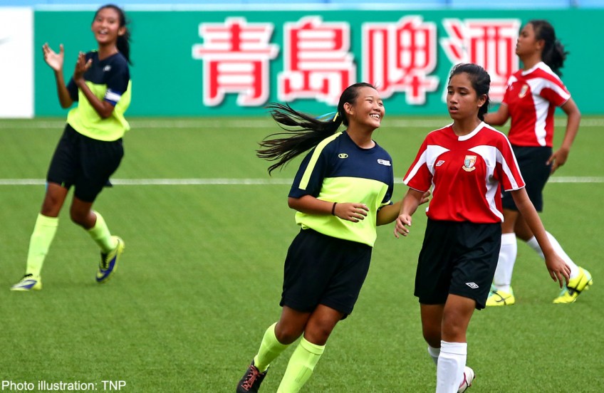 Boost girls' football in schools