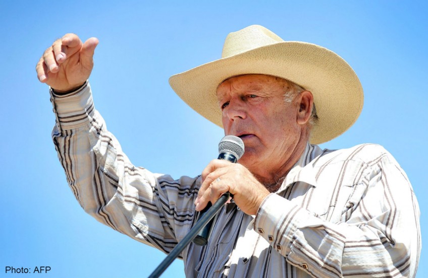Racism taints US rancher in folk hero standoff