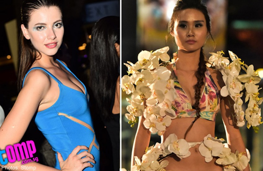 International models & fashion brands glam up Orchard Rd for Fashion Steps Out 2015