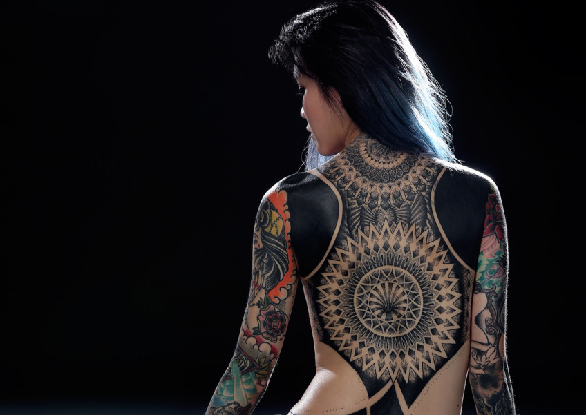 Blackout tattoos gaining popularity worldwide, Singapore artist named as  pioneer, Singapore News - AsiaOne