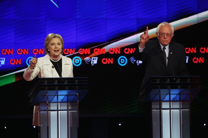 Clinton, Sanders trade blows in high-stakes NY debate