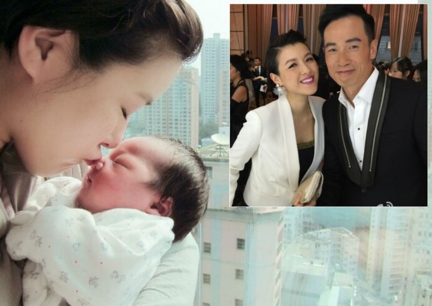 TV stars Moses Chan and Aimee Chan have their third child in three years - a girl, finally