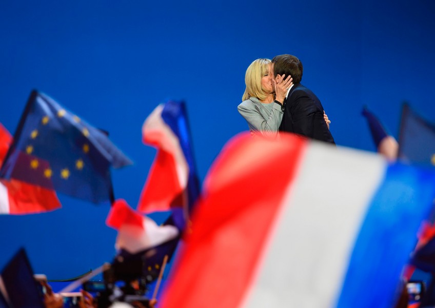 China more interested in French presidential candidate's marriage than his politics