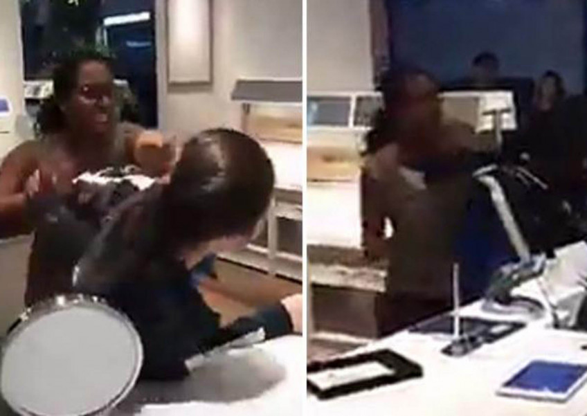 Woman arrested after spewing vulgarities and hitting staff at Tiong Bahru store