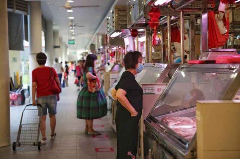 People should wear a mask when going to the market or they will be turned away, says NEA