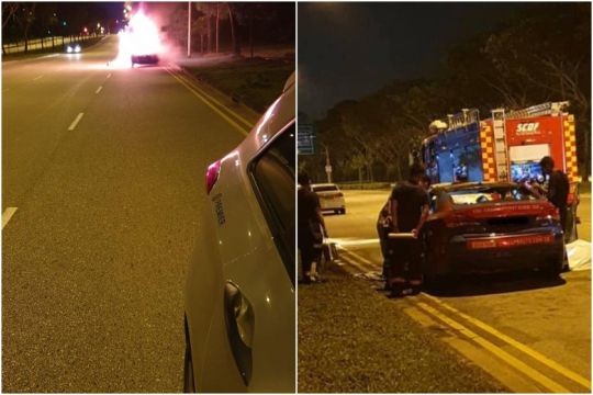 Cabby dies after taxi catches fire in Seletar West