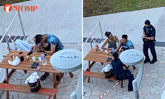 Couple seen kissing at Upper Boon Keng Rd fined $300 each for breaching safe distancing measures