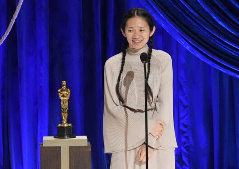 Chloe Zhao makes history with Best Director win at Oscars