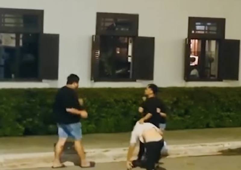 Police investigating brawl outside Katong Square