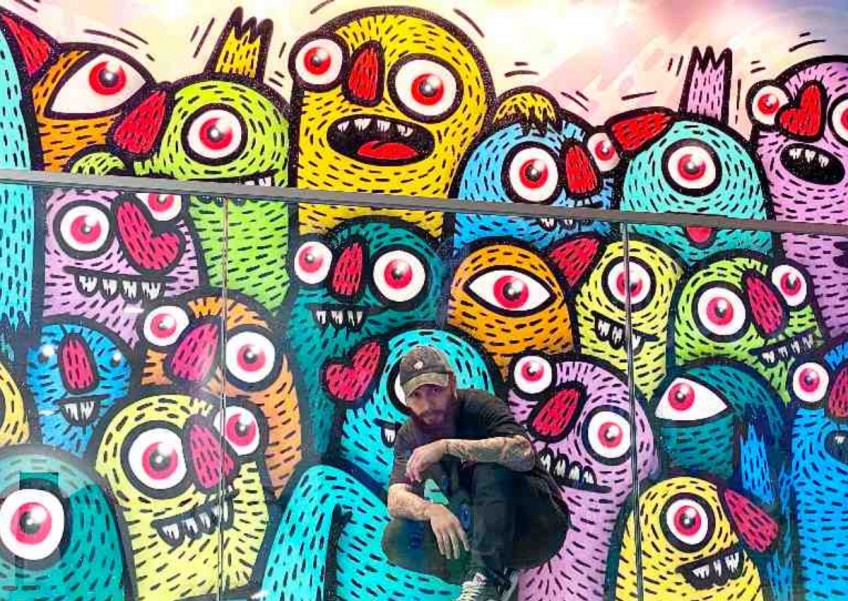 Artist behind the art: Making friends with his inner monsters