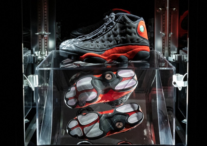 Michael Jordan sneakers fetch auction record $2.9 million