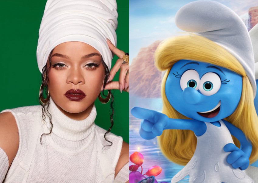 Rihanna to voice Smurfette in The Smurfs Movie