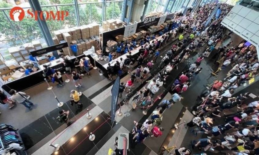 Organiser apologises after frustrated runners queue for up to 3.5 hours for race pack at Suntec