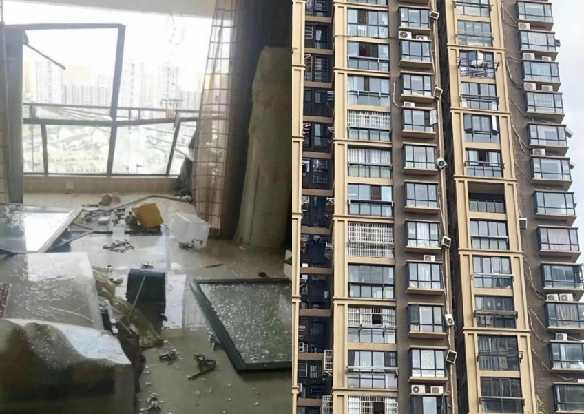 'I called for my wife but there was no response': 3 die in China after strong winds blow them out of apartment building