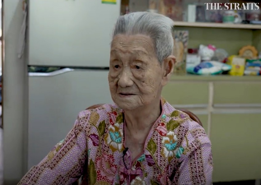 I don't want to die alone, says 103-year-old woman who's living on her own