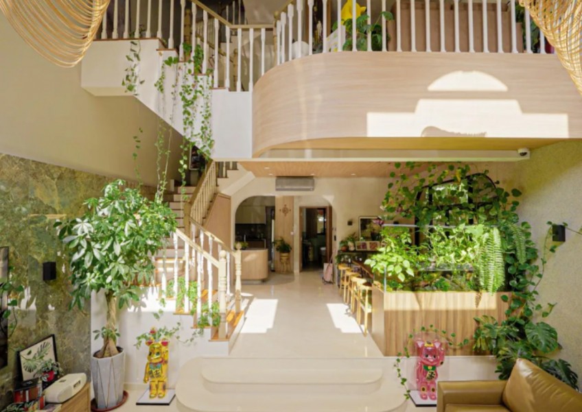 Inside a secret garden terrace home transformation in Sengkang