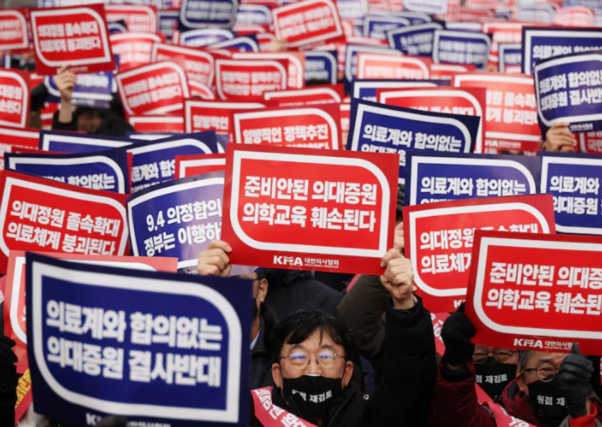 South Korea to adjust medical school quotas in bid to end walkout