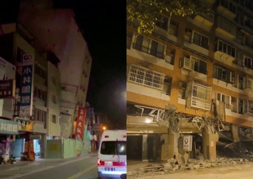 Series of earthquakes rattle Taiwan, centred on east coast