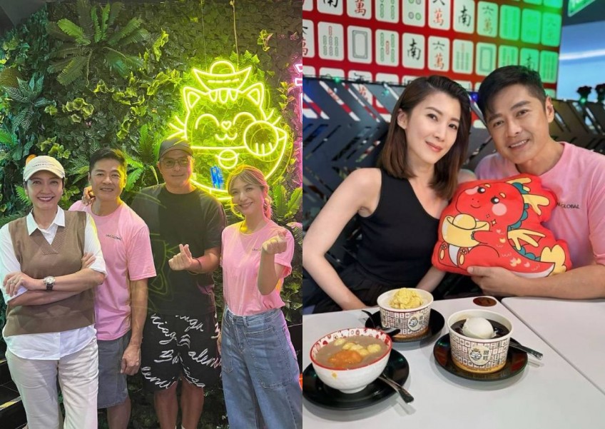 Local celebs show support for Li Nanxing's newly relocated mahjong-themed cafe at Keong Saik Road