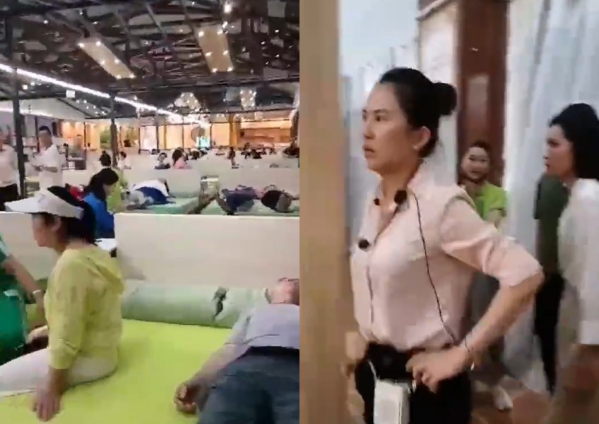 Don't buy, can't leave: China tourists held captive in bedding shop after refusing to buy anything
