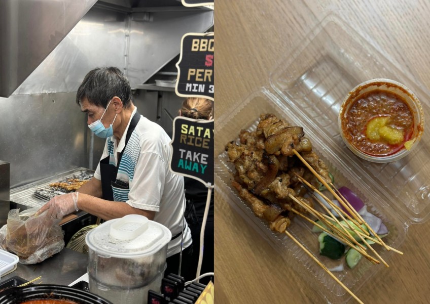 From airconditioned eatery to hawker stall: Ah Pui Satay reopens in Toa Payoh with lower prices