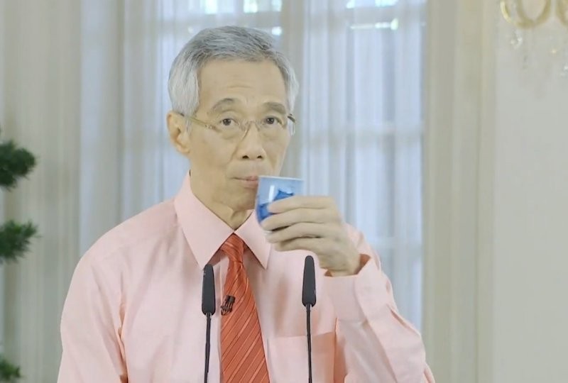 Magic cup, finger hearts: PM Lee marks 12 years on social media with sticker pack, unreleased photos