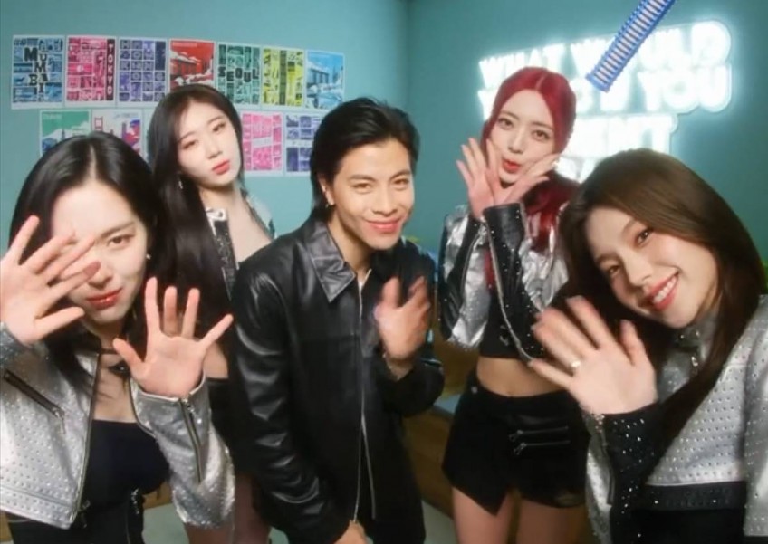 'You won in life': Benjamin Kheng collabs with K-pop girl group Itzy