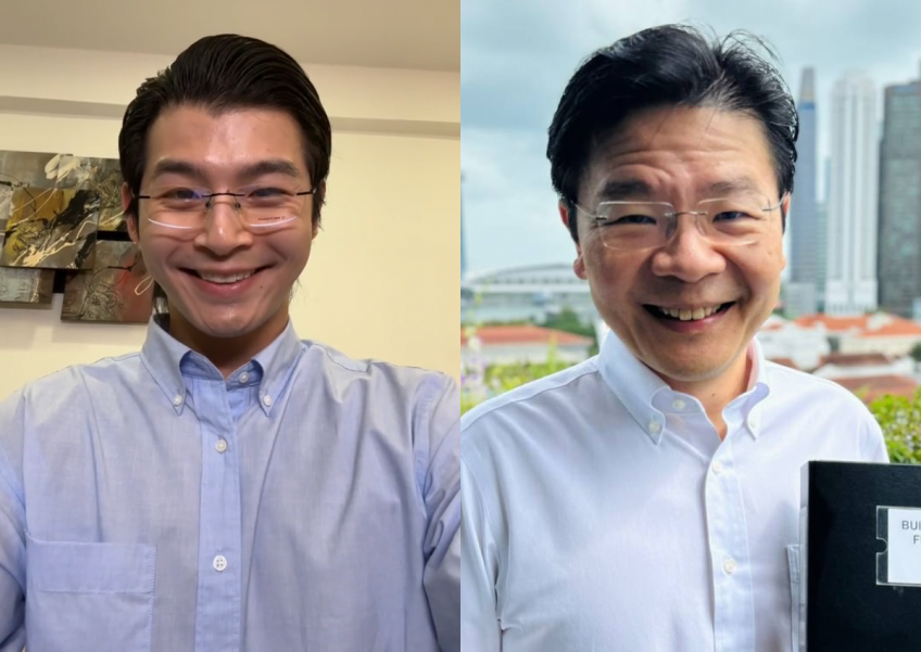 'You can be the stand-in for Lawrence Wong during NDP': Shawn Thia plays into netizens saying he looks like future PM