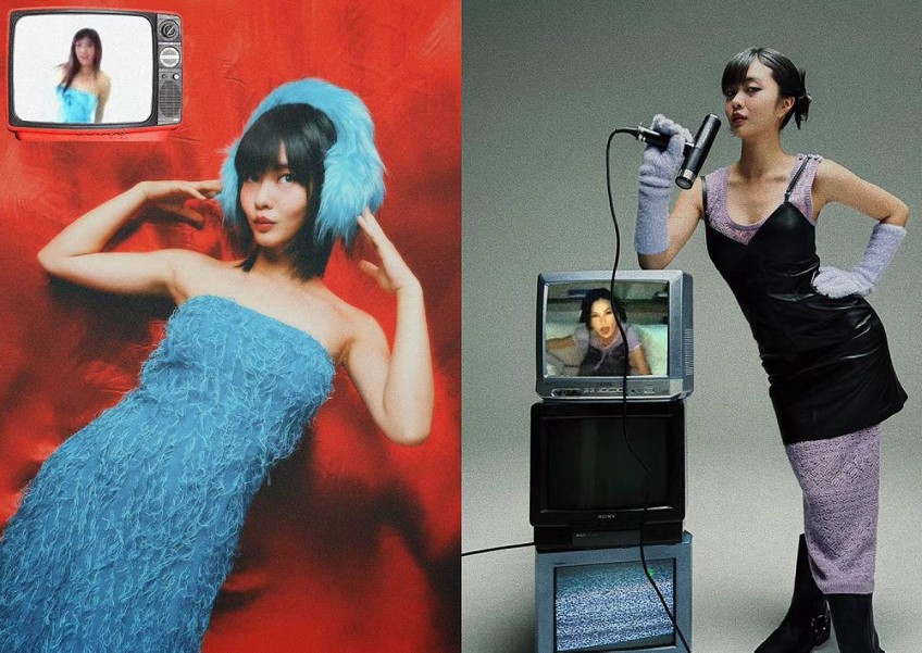 'A nod to 90s kids': Chantalle Ng covers nostalgic song Watch TV, Christopher Lee makes guest appearance in music video