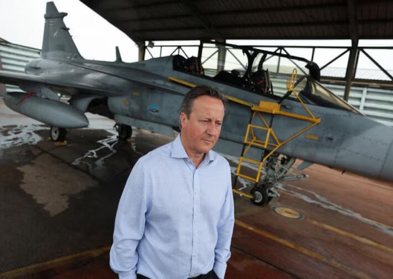 UK's Cameron calls for increased Nato spending amid Ukraine conflict