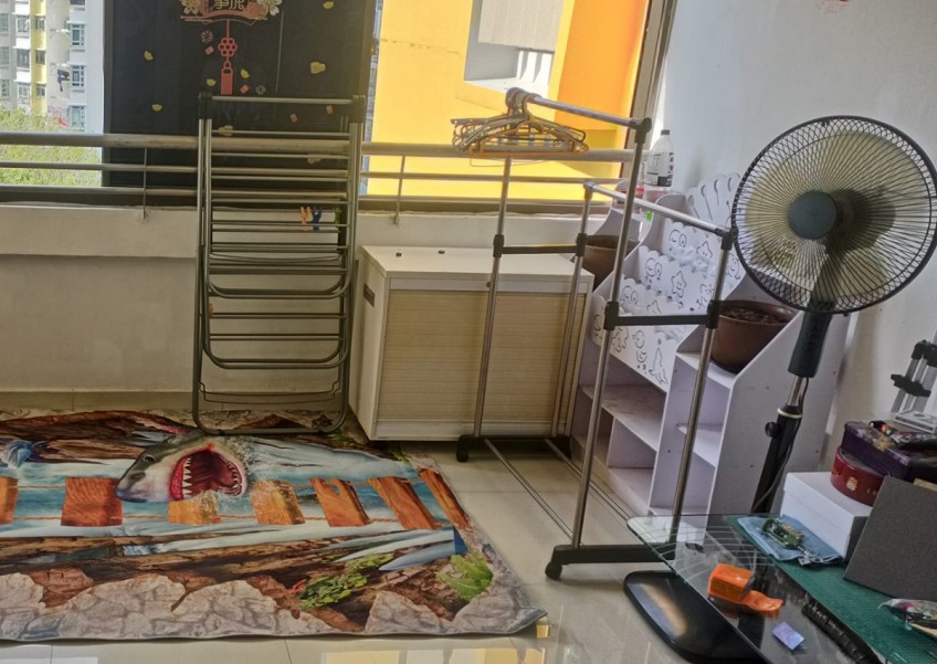 'Treating us like we're not human': Landlord under fire for listing balcony at Ang Mo Kio flat for rent