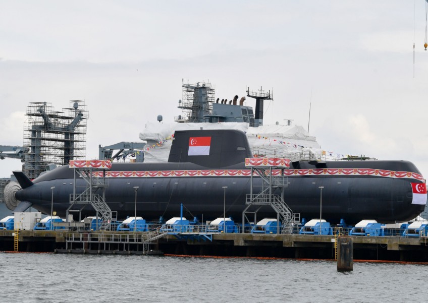  'Uniquely Singaporean': Navy launches 4th Invincible-class submarine in Germany 
