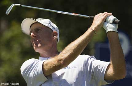 Golf: Furyk grabs PGA lead as Oak Hill humbles rivals