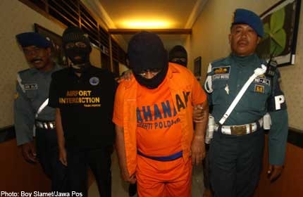 S'porean charged with drug smuggling in Indonesia