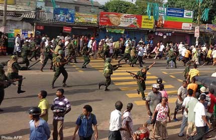 Sri Lanka steps up security as protest toll rises