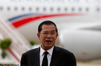 Cambodia strongman edges opposition in early election results