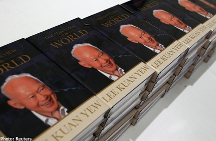 Lee Kuan Yew's new book launched at The Istana